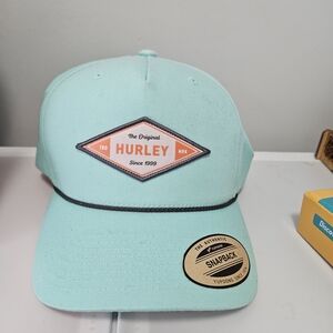Hurley Teal Snapback Hat